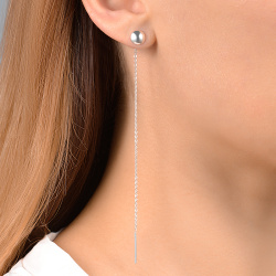 INFANTA Серьги-протяжки Lente 100 серебро