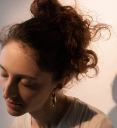 MS. MARBLE серьги Virtue серебро