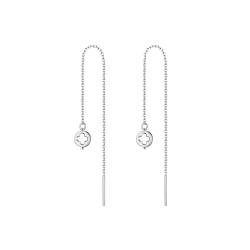 INFANTA Серьги-протяжки Lo 115 серебро