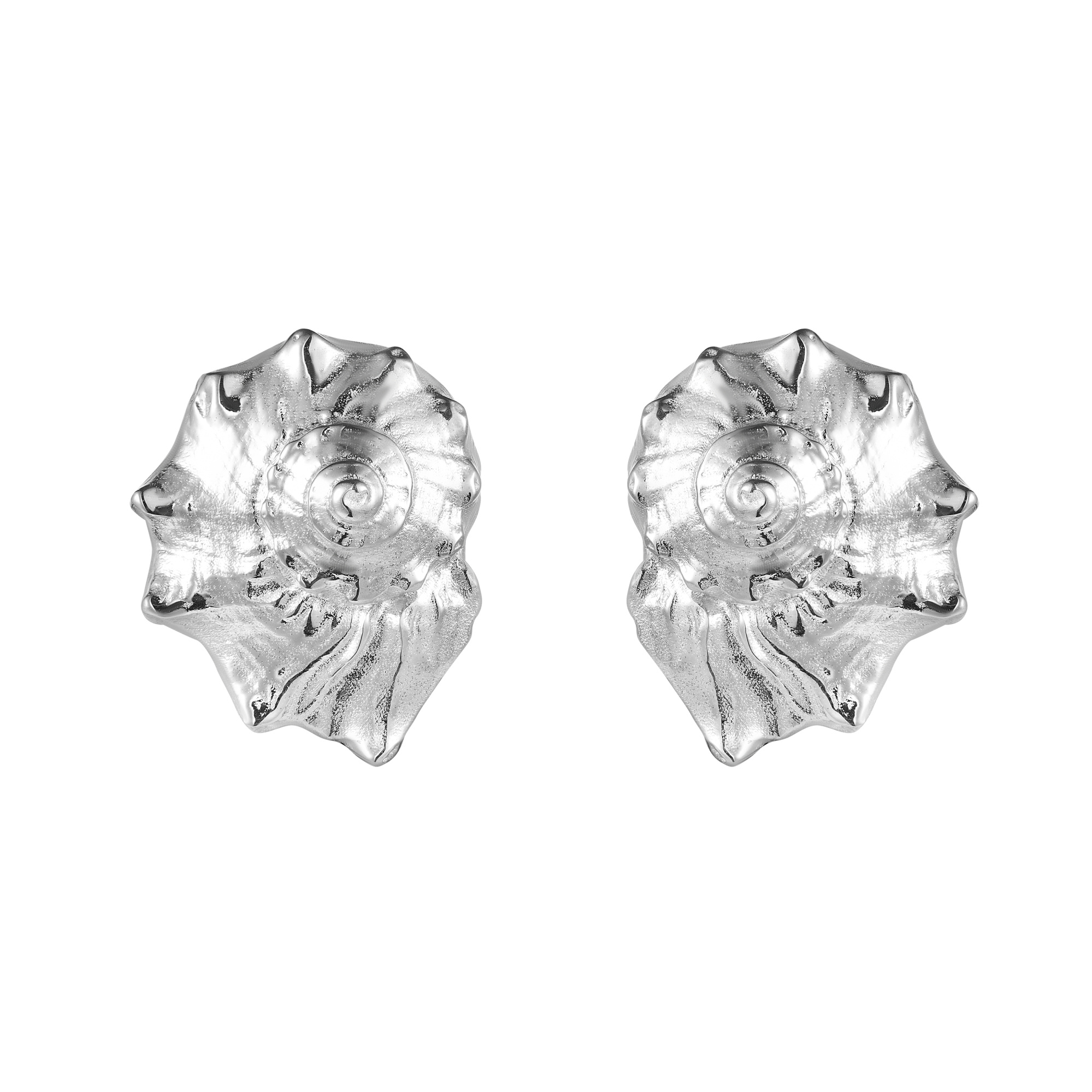 MS. MARBLE Серьги Conch Shell (Священные раковины)