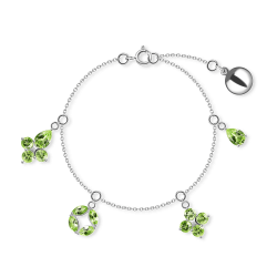 INFANTA Браслет Principessa Ciondolo с хризолитами