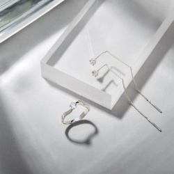 URBAN ISLAND серьга-протяжка Reunion 4mm (1 шт)