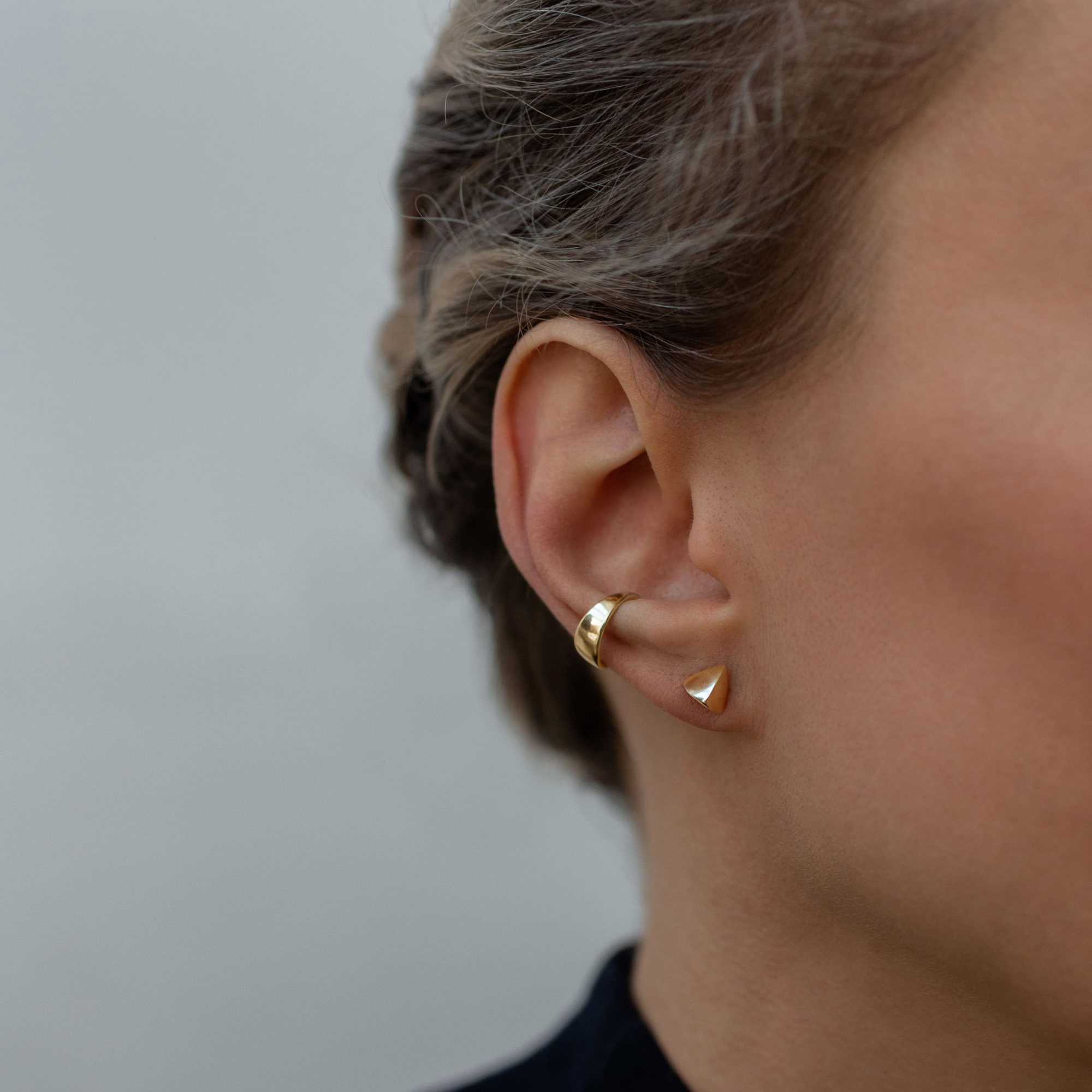 INFANTA Кафф Polsino C3 M c перем.сечением позолота