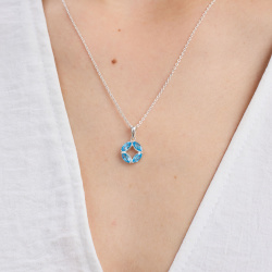 INFANTA Кулон Маркизы Principessa Marchese с топазами в серебре