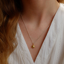 MS. MARBLE подвеска Ra позолота