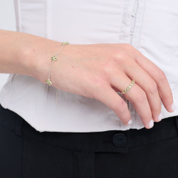 INFANTA Браслет Principessa Cinque с хризолитами