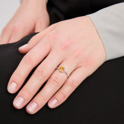 INFANTA Кольцо Principessa Corona с цитрином