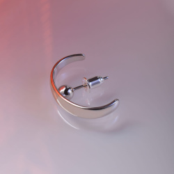 INFANTA Серьга Palla 20 c шариком серебро