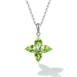 INFANTA Кулон Principessa Pere с хризолитами груша