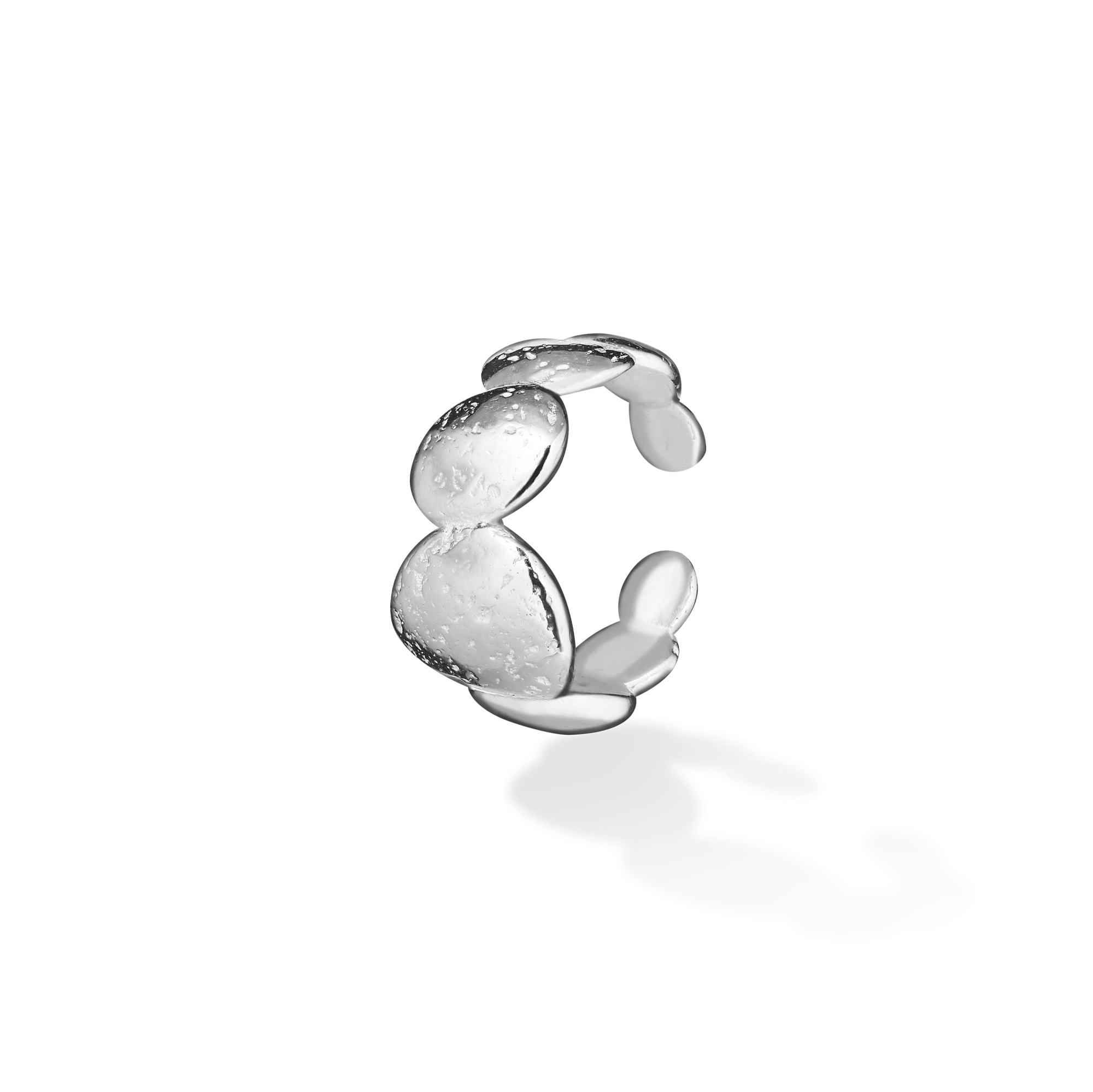 INFANTA Кафф Sasso Галька серебро