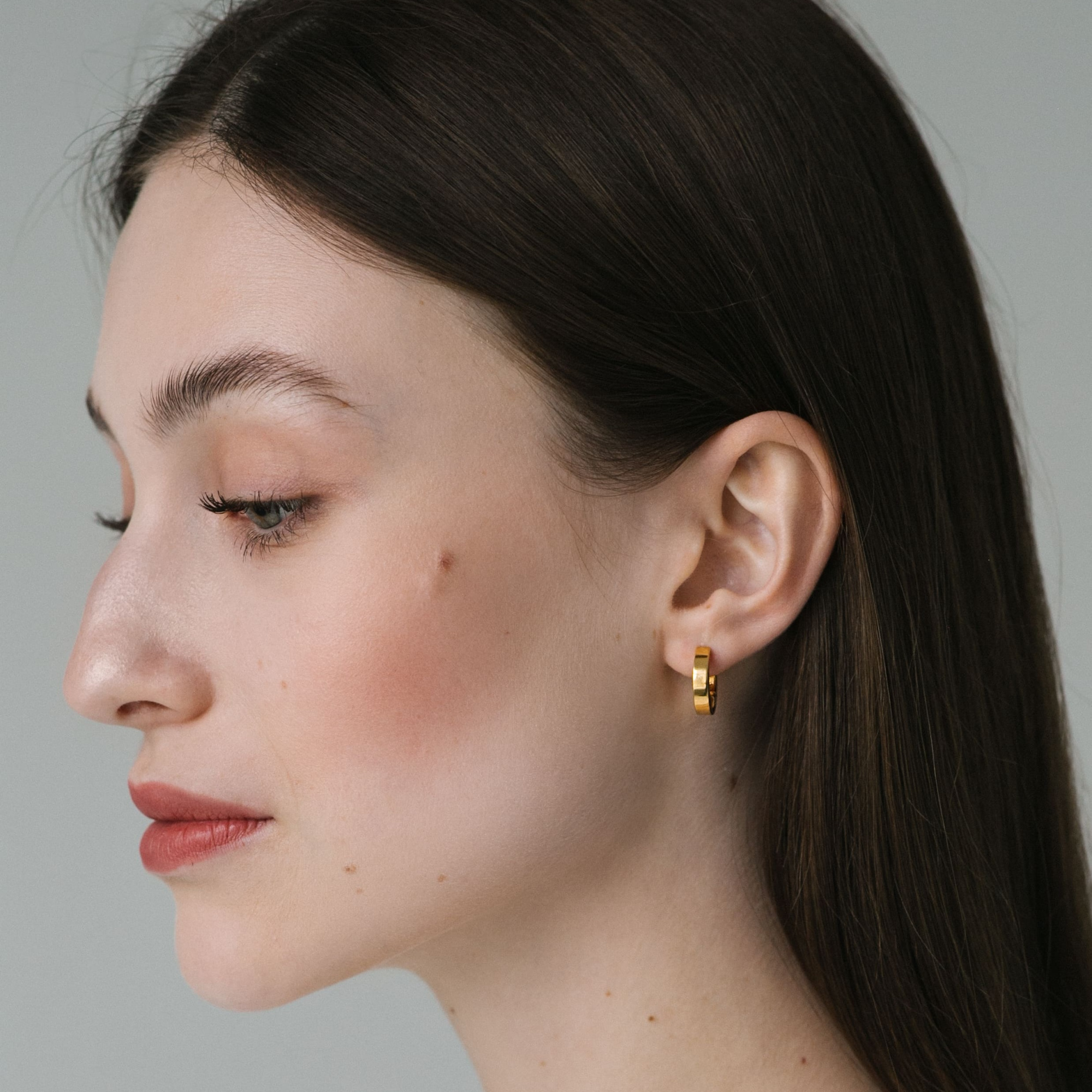 EKATERINA TOLSTAYA Серьги Замочки, позолота