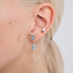 INFANTA Кафф Principessa серебро