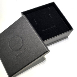 Подарочная коробка картон 82*82 черная