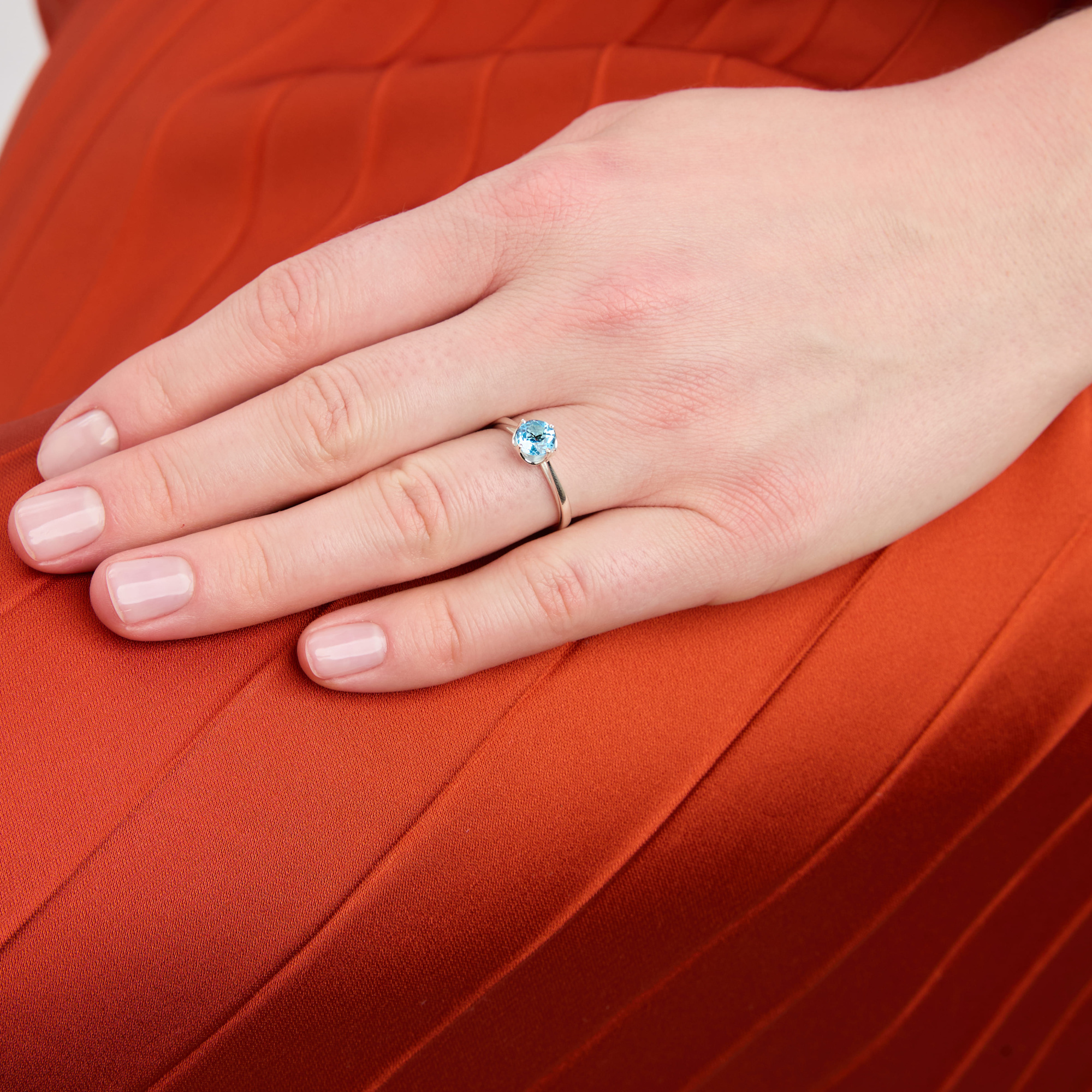 INFANTA Кольцо Principessa Corona с топазом