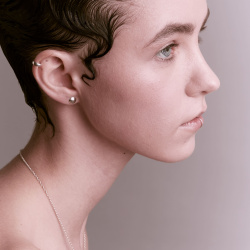 INFANTA Серьги гвоздики Lente серебро