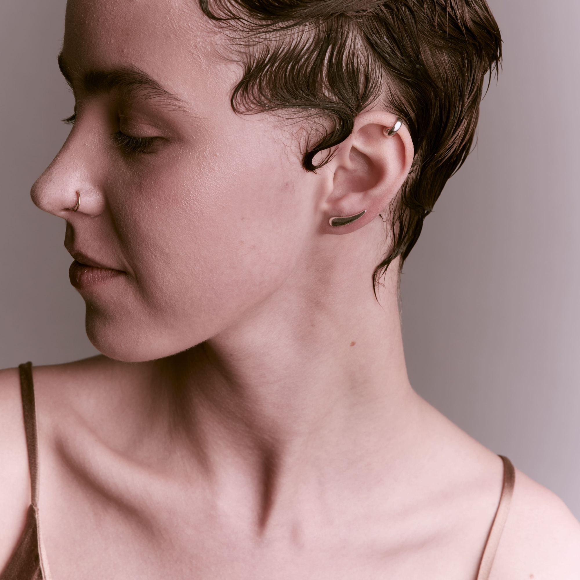 INFANTA Naso 8 Кольцо на крыло носа позолота