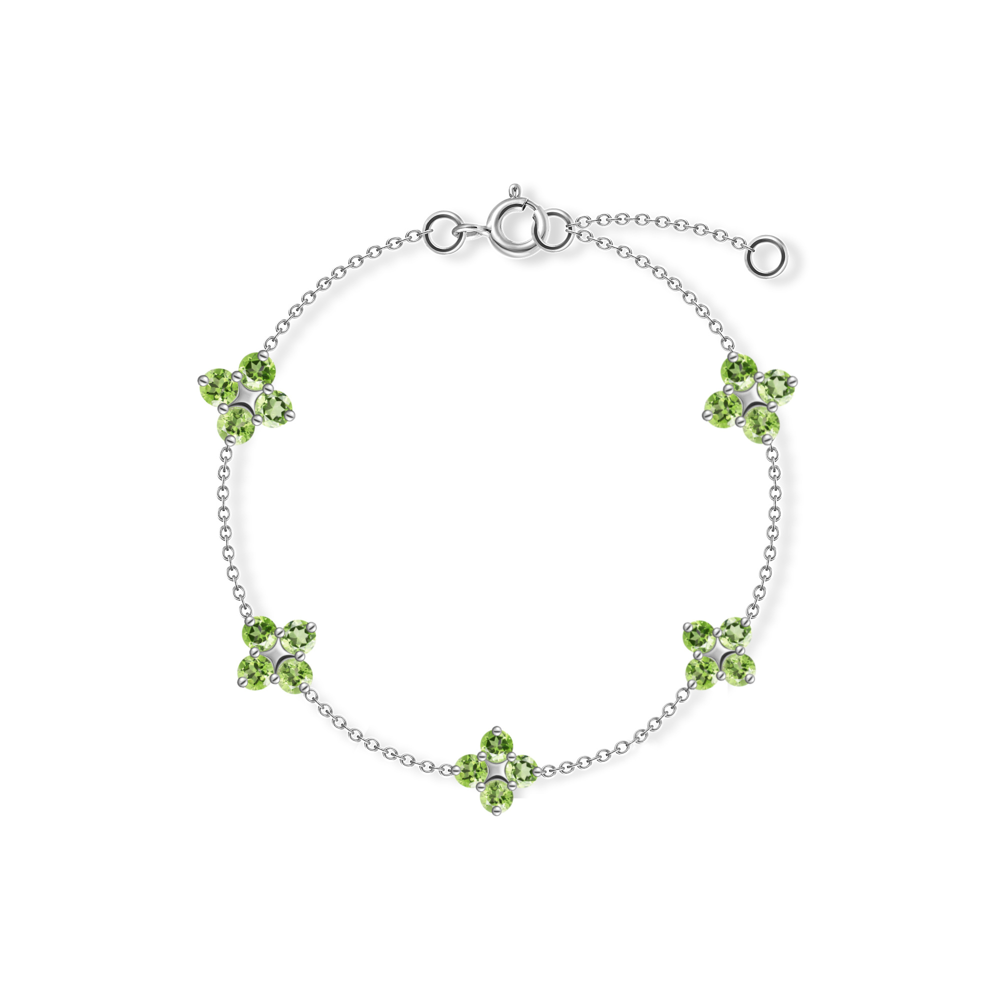 INFANTA Браслет Principessa Cinque с хризолитами