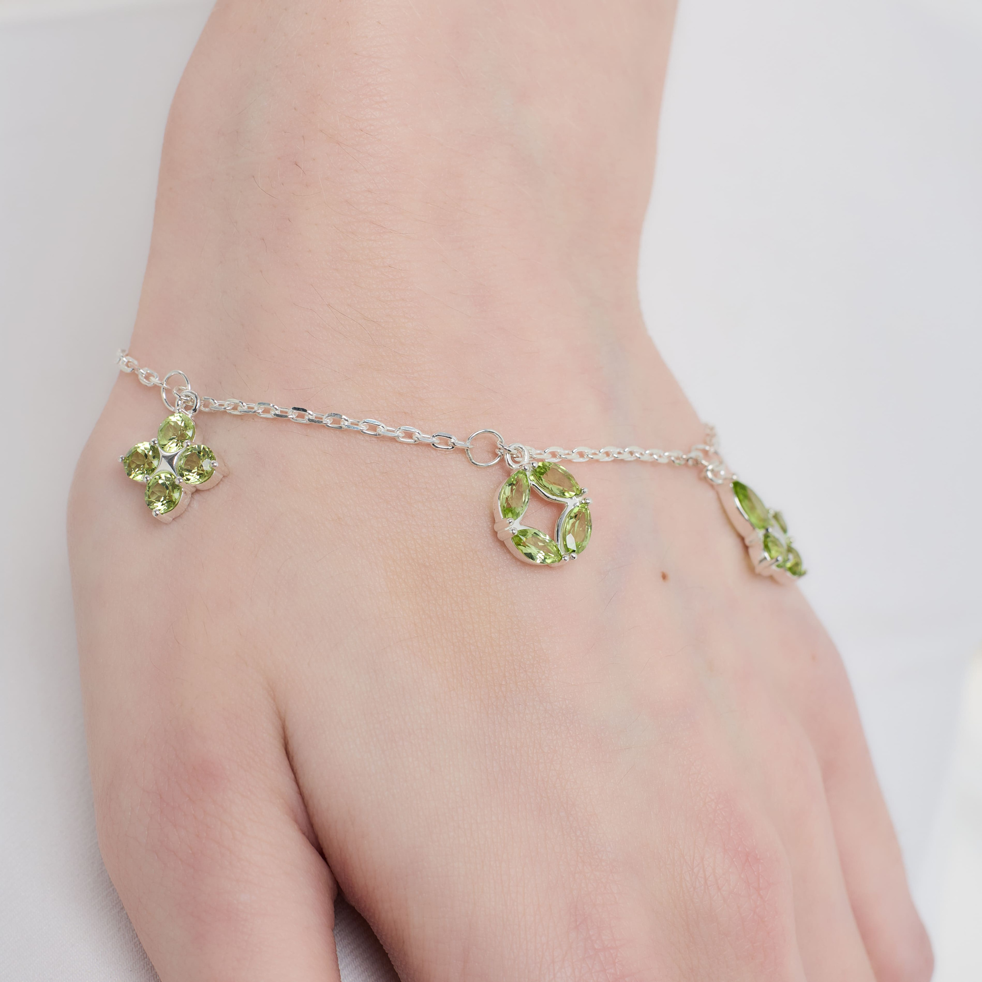 INFANTA Браслет Principessa Ciondolo с хризолитами