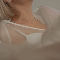 MS. MARBLE подвеска-чокер Meditation серебро