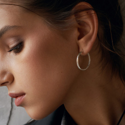 URBAN ISLAND серьга Hoop L | Unchained