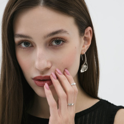 EKATERINA TOLSTAYA Серьги Лепестки