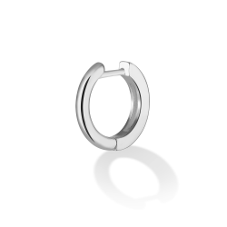 INFANTA Моносерьга Круг - Квадрат серебро