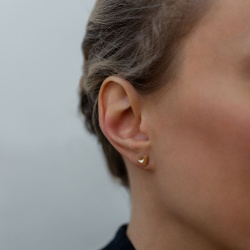 INFANTA Моносерьга пусет Saraceno позолота