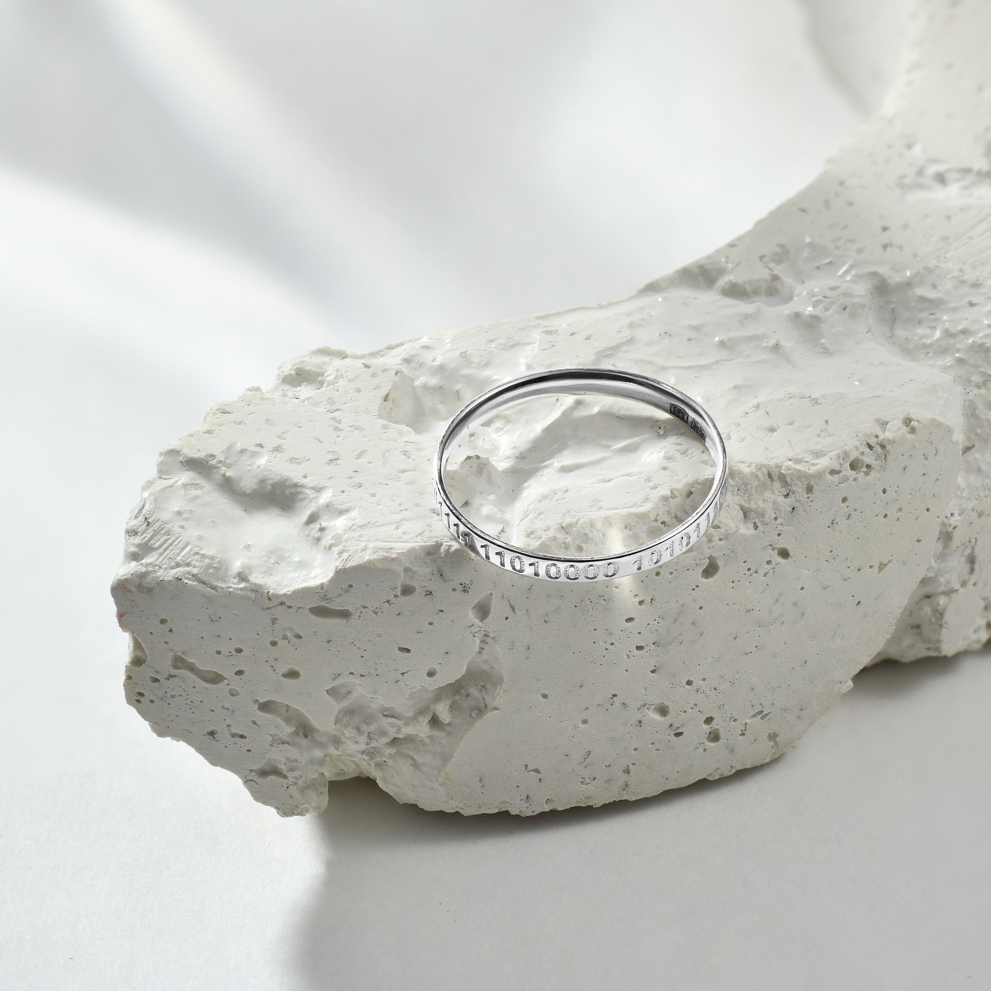 INFANTA Кольцо Бинарный манифест тонкое