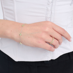 INFANTA Браслет Principessa Cinque с хризолитами