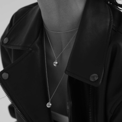 INFANTA Кулон Lente Чечевичка серебро