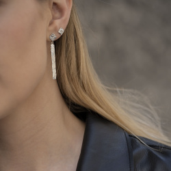 EKATERINA TOLSTAYA Серьги Мозаика длинные