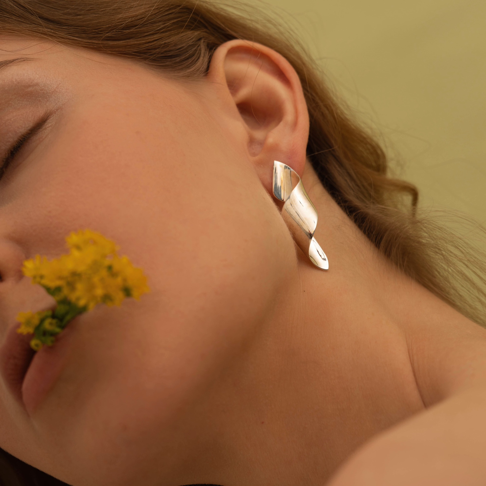 MS. MARBLE серьги Virtue серебро