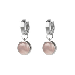 EKATERINA TOLSTAYA Подвесы на серьги с розовым кварцем