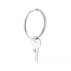 URBAN ISLAND серьга Hoop L + key | Unchained