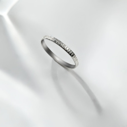 INFANTA Кольцо Бинарный манифест тонкое