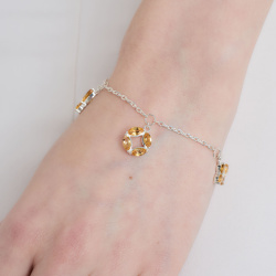 INFANTA Браслет Principessa Ciondolo с цитринами