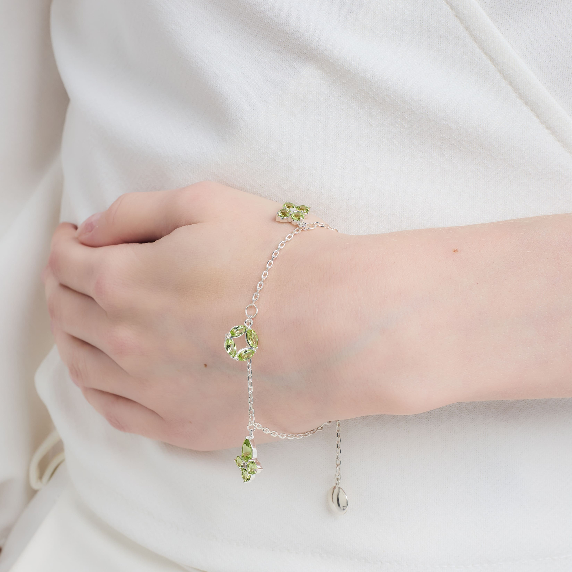 INFANTA Браслет Principessa Ciondolo с хризолитами