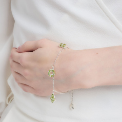 INFANTA Браслет Principessa Ciondolo с хризолитами