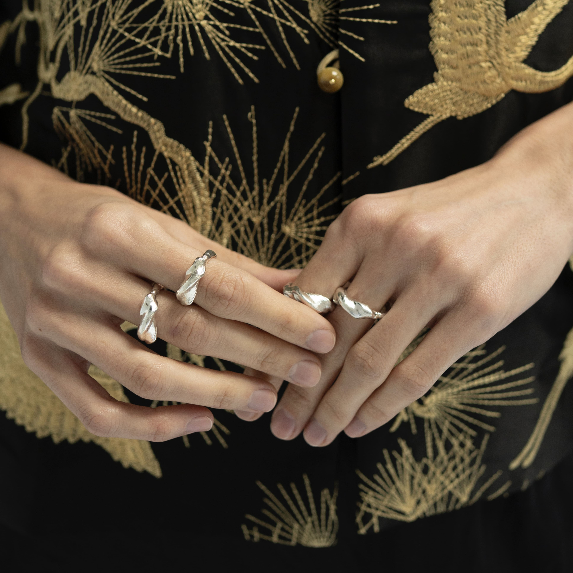 MS.MARBLE Кольцо Altai Volna