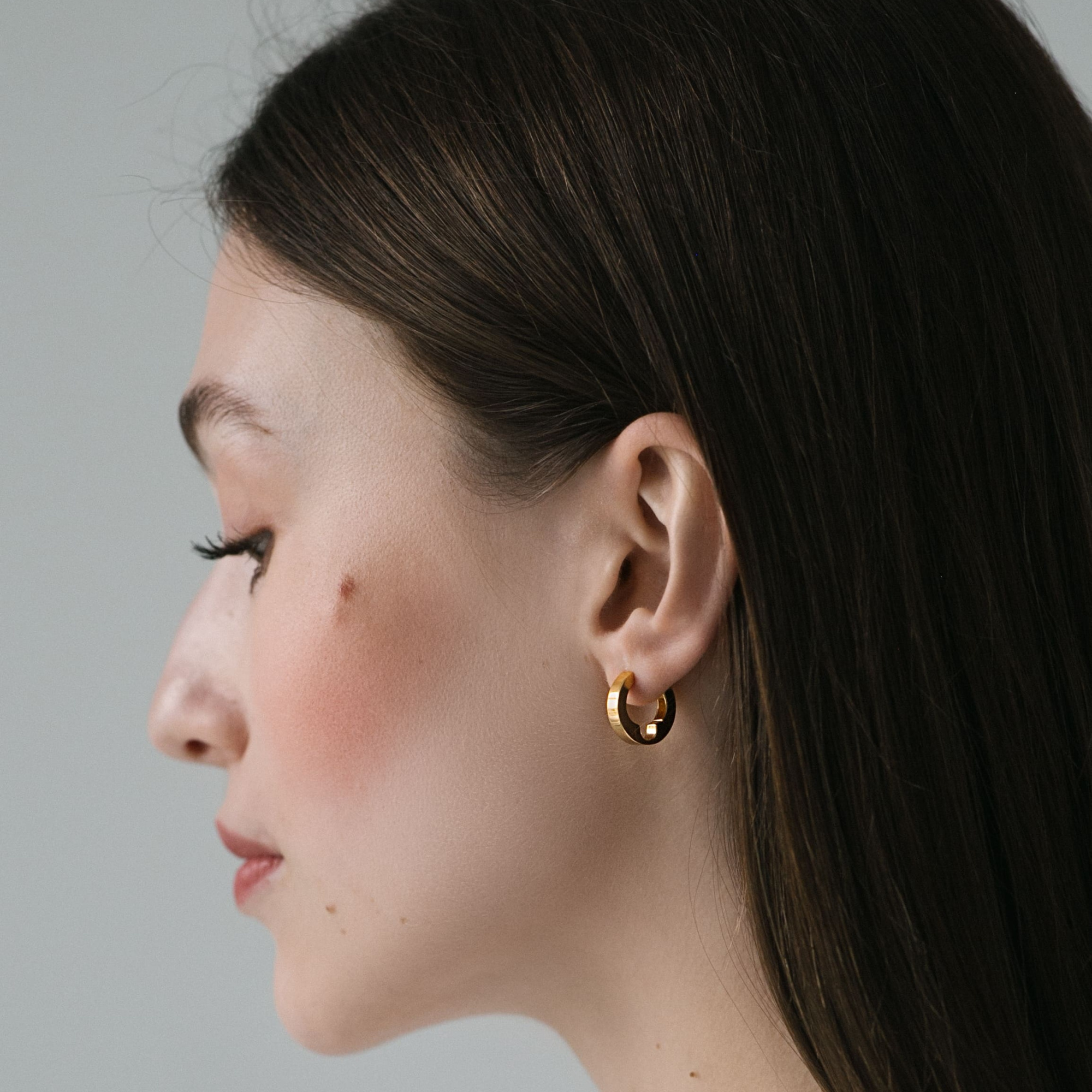 EKATERINA TOLSTAYA Серьги Замочки, позолота