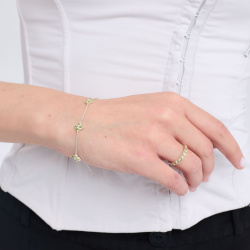 INFANTA Браслет Principessa Cinque с хризолитами