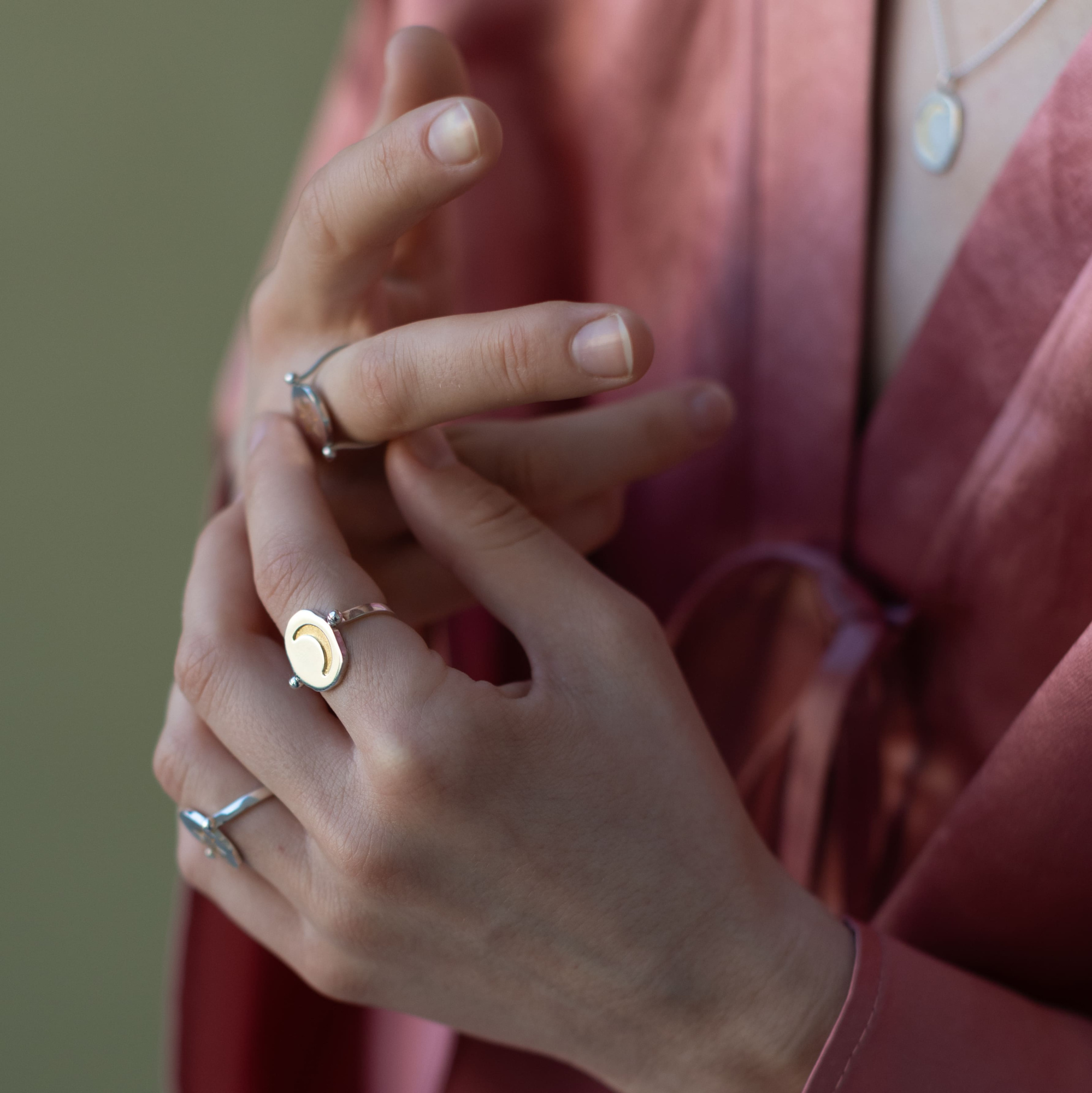 MS. MARBLE кольцо Harmony