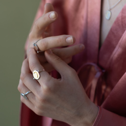 MS. MARBLE кольцо Harmony