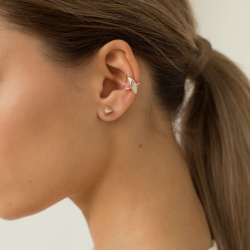 INFANTA Моносерьга пусет Saraceno серебро