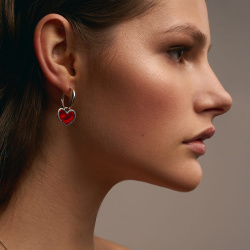 URBAN ISLAND cерьга с подвеской In Love