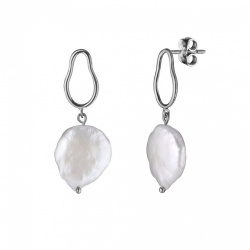 MS. MARBLE серьги Geniality серебро