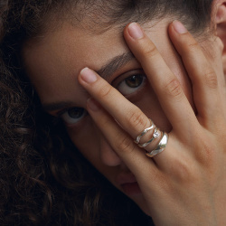 URBAN ISLAND кольцо Reunion I с большим камнем