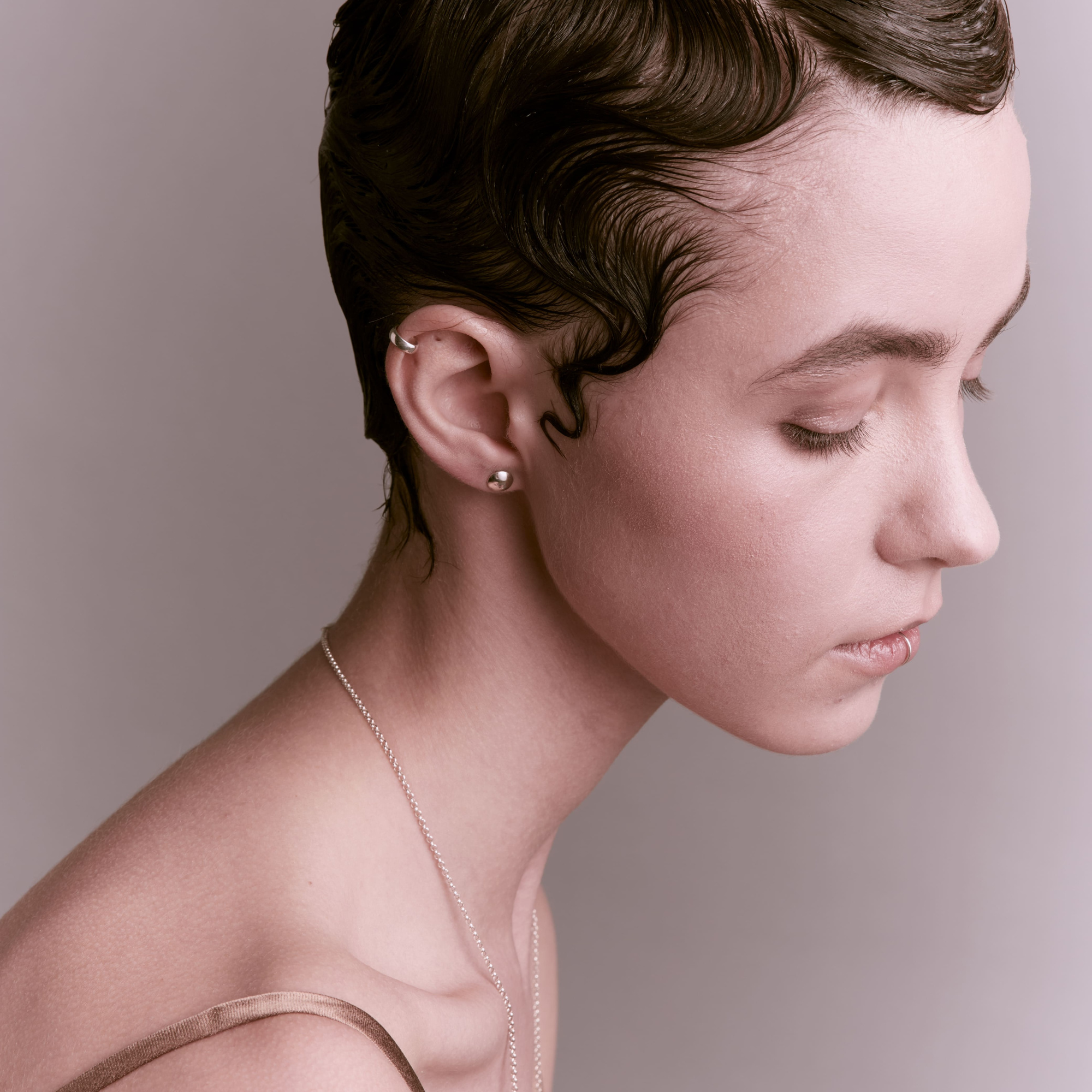 INFANTA Серьги гвоздики Lente серебро