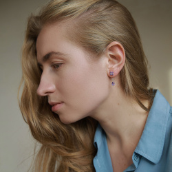 INFANTA Джекет Principessa капля с аметистом