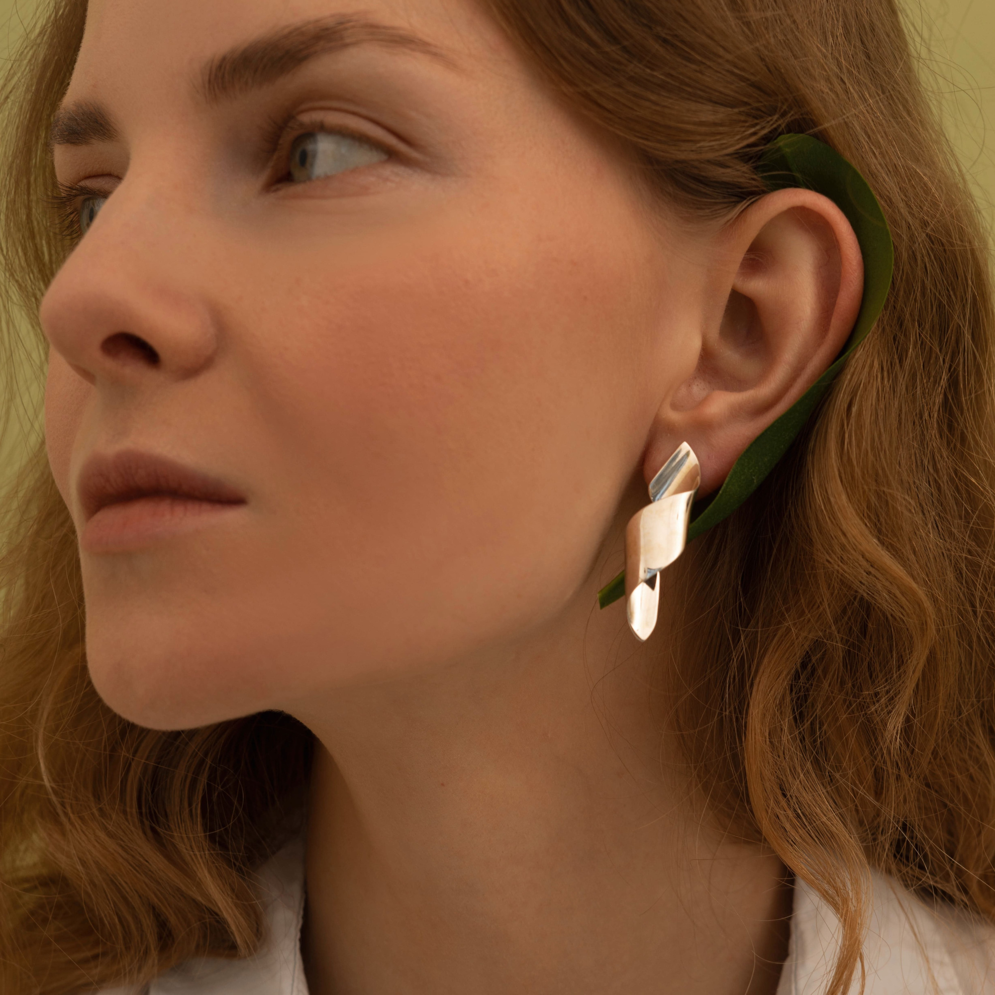 MS. MARBLE серьги Virtue серебро